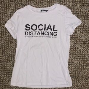 Shein 'Social Distancing' T-shirt